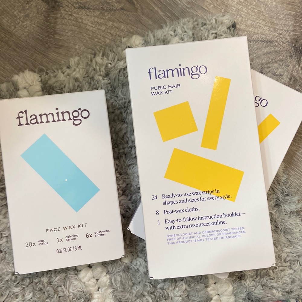 New Flamingo wax kit